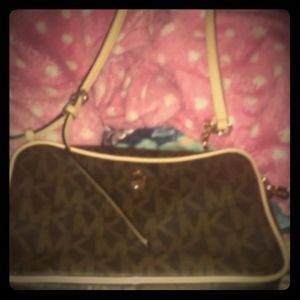 Michael kors over shoulder purse